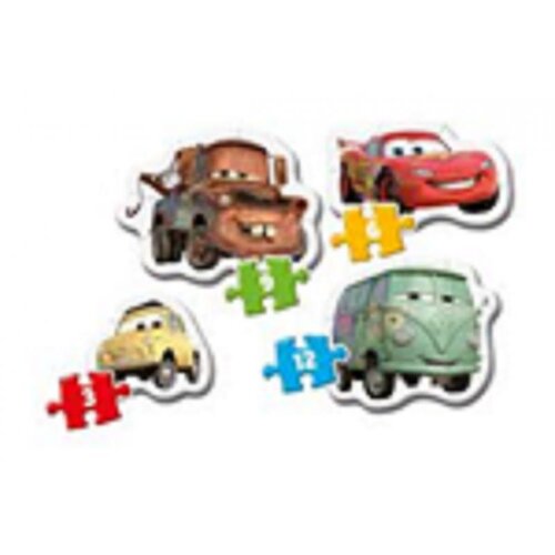 Clementoni Auti (Cars) Supercolor 4u1 puzzle - Cene