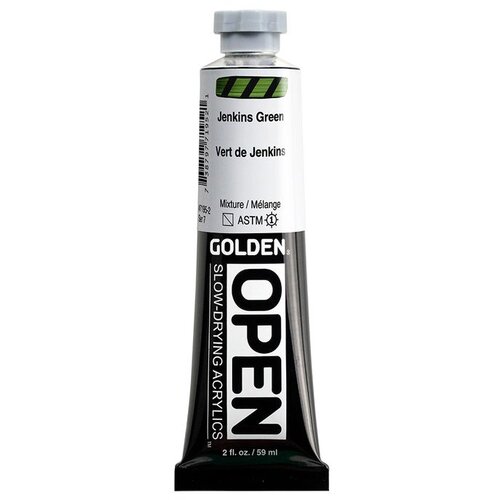  GOLDEN OPEN akrilna boja koja se sporo su&amp;scaron;i 59 ml | 7195 Jenkins Green Slike