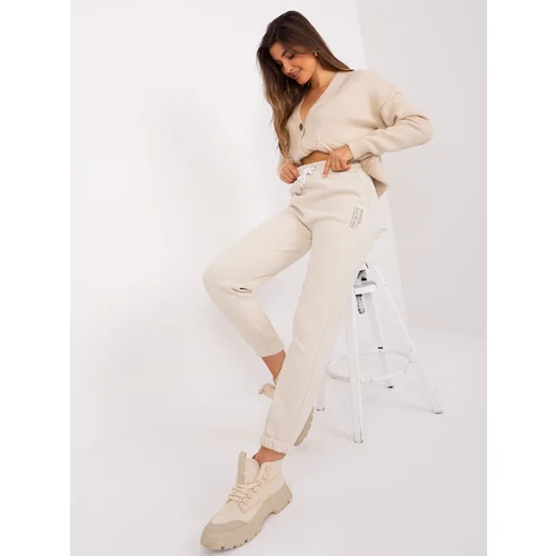 Sublevel Sweatpants-D10047O62214B4-light beige