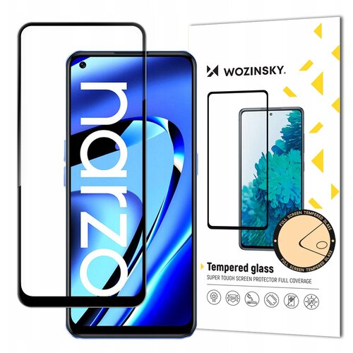 Wozinsky WYTRZYMAŁE SZKŁO HARTOWANE NA EKRAN DO REALME NARZO 50A CZARNY, (21911497) Slike