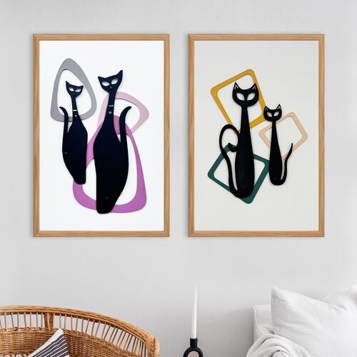 Wallity slika whimsical woods, 2 dela, 50 x 35 cm Cene
