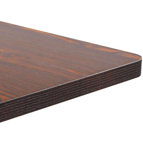 VidaXL Bistro stol tamnosmeđi 60 x 60 cm MDF Slike