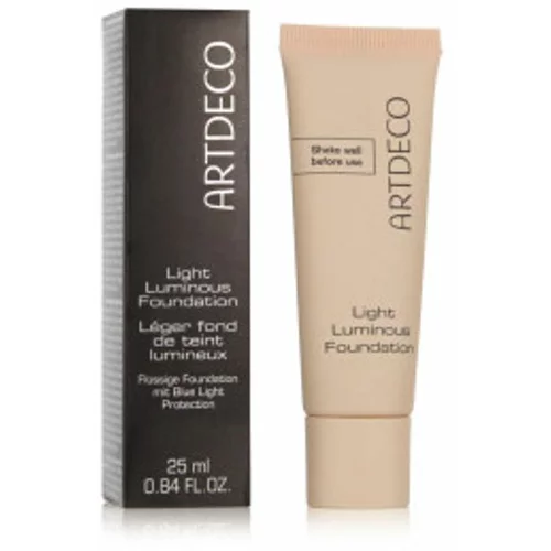 Artdeco Light Luminious Foundation (Neutral 06 Light Beige) 25 ml
