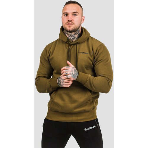 GymBeam Dukserica Athlete Military Green Black XXXL Cijene