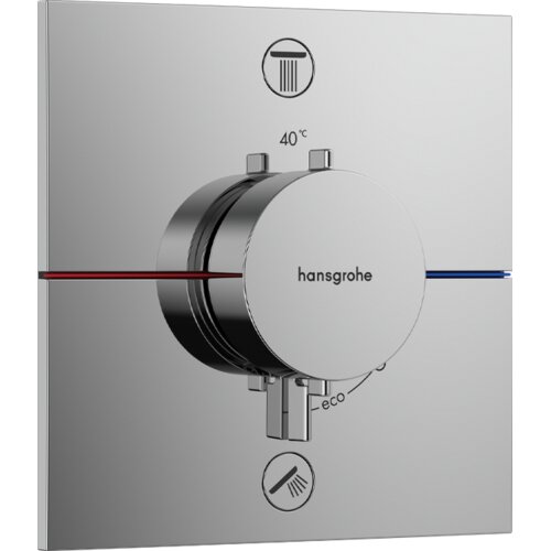 Hansgrohe 15572000 ShowerSelect Comfort E termostatska pokrivna plo&amp;scaron;ča Slike