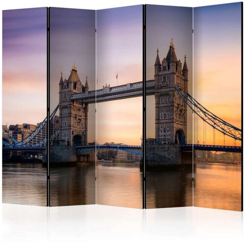  Paravan u 5 dijelova - Bridge at Sunset II [Room Dividers] 225x172 Cijene