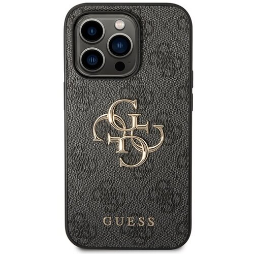 Guess za&scaron;čitni ovitek Big Metal Logo 4G Gray Hard Case, Iphone 15 Pro Max, (20844948) Cene