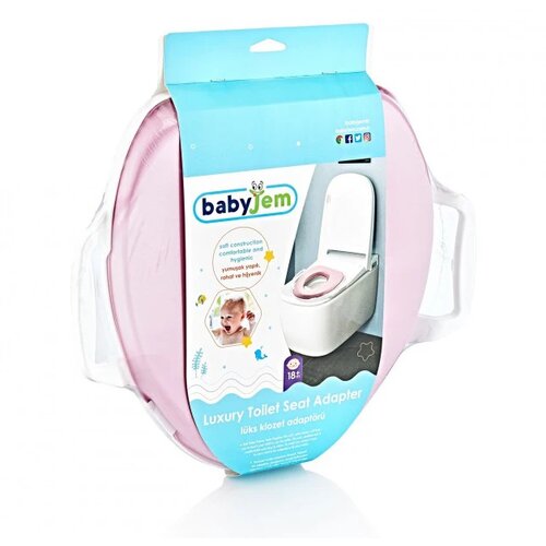 Babyjem Adapter za wc &amp;scaron;olju 7, Roze Slike