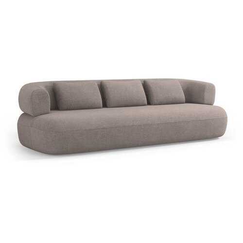 Micadoni Svjetlo smeđa sofa od bouclé tkanine 226 cm Jenny – Cene