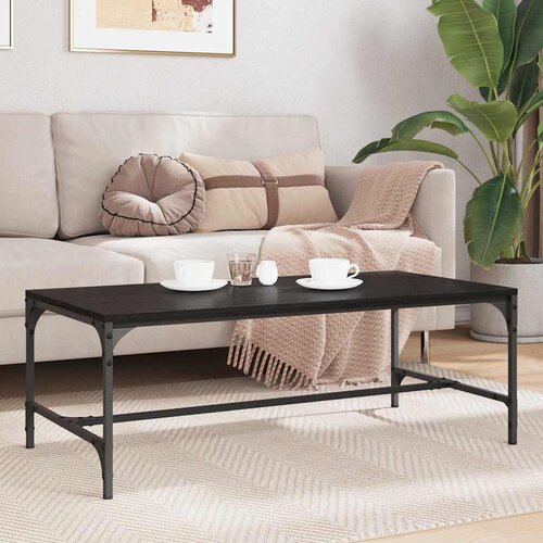  Kava Stol Crni hrast 100 x 50 x 35 cm Konstruirano drvo Slike