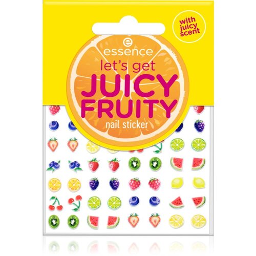 Essence let&amp;#039;s get JUICY FRUITY Naljepnice za nokte 56 kom Slike