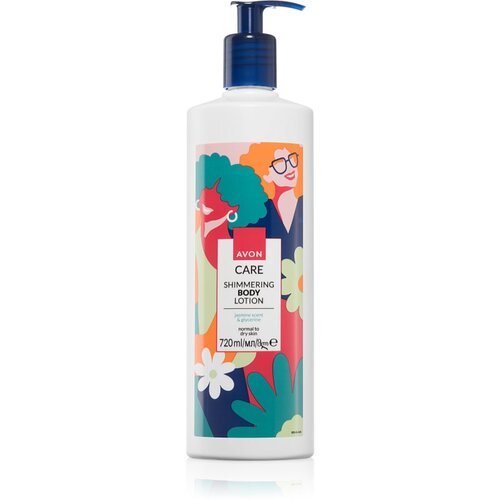 Avon Care Jasmine Scent &amp;amp; Glycerine svjetlucavo mlijeko za normalnu i suhu kožu 720 ml Slike