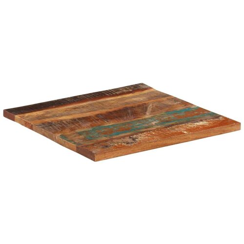  Četvrtasta stolna ploča 60x60 cm 25 - 27 mm od obnovljenog drva Slike