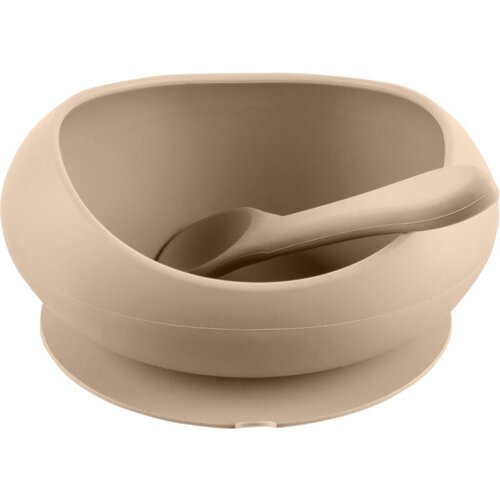 Zopa Silicone Tableware Set jedilni set Sand Beige 1 kos Cene