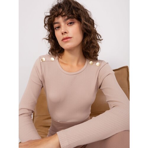 BASIC Feel Good Blouse-RV-BZ-9204.40X-beige Slike