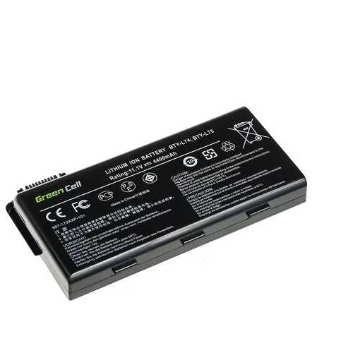 Green cell Baterija za MSI A5000 / A6000 / A6200 / CR600, 4400 mAh