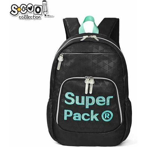 Scool Ranac Teenage Superpack Black SC1654 Slike