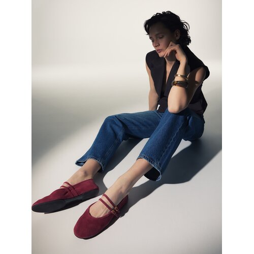 Reserved LADIES` BALLERINAS - karmin-crveno Cene