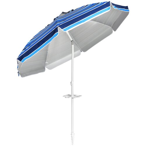 Costway Vrtni dežnik Dežnik za plažo z ročajem, (5000007028) Slike