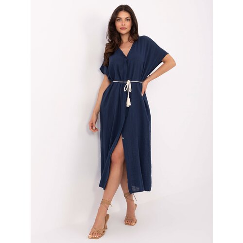 Och Bella Dress-TW-SK-BI-2022126.59-navy blue Cene