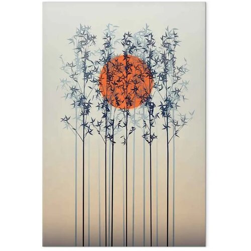  Slika - Lonely Twilight (1 Part) Vertical 80x120 Premium Print Slike
