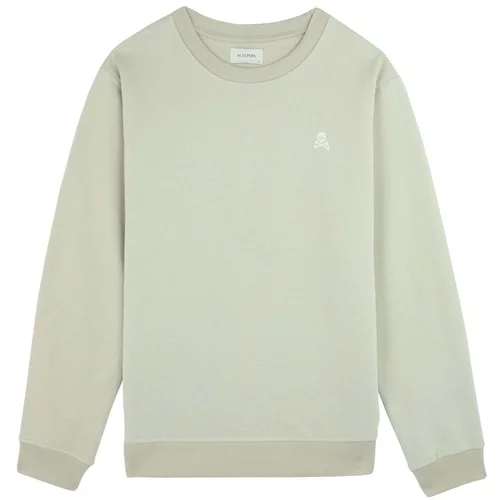 Scalpers Sweater majica kaki / bijela