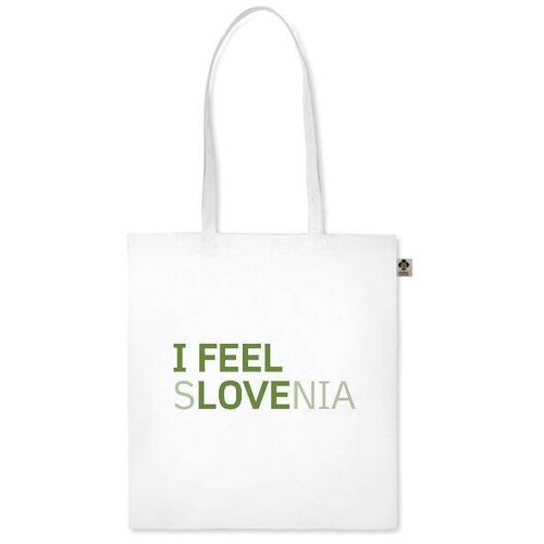 I Feel Slovenia bombažna nakupovalna vrečka Cene