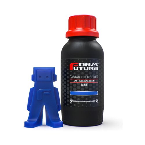 Formfutura castable lcd series castable wax resin - plava Slike