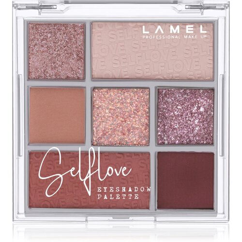 LAMEL Insta Selflove paleta sjenila za oči #401 8,5 g Cijene