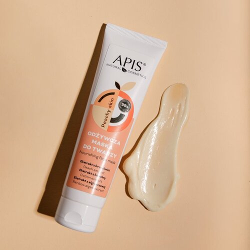 Apis Natural Cosmetics Peachy Skin maska za lice s hranjivim učinkom 100 ml Slike