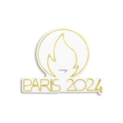 WALLXPERT dekorativna plastična led rasveta paris 2024 yellow Slike