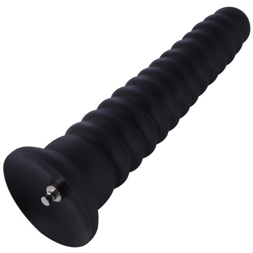 HiSmith HSA83 Tower Shape Anal Toy KlicLok 10.24&amp;quot; Black Slike