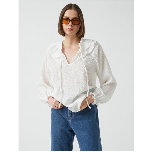 Koton Blouse - White - Regular fit Slike
