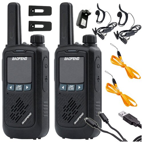 VERK_GROUP VERK GROUP set dveh aku. prenosnih LCD radijskih postaj 1500mAh do 8km LED + slu&scaron;alke 14486 Cene