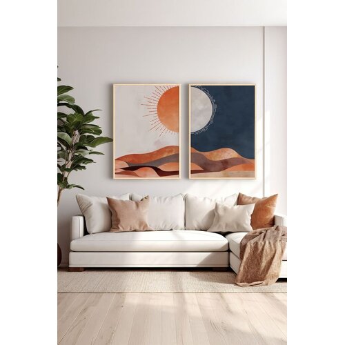 Wallity Uokvirena slika Ersy2Limodel22, 33x48 cm, 2 dijela Cene