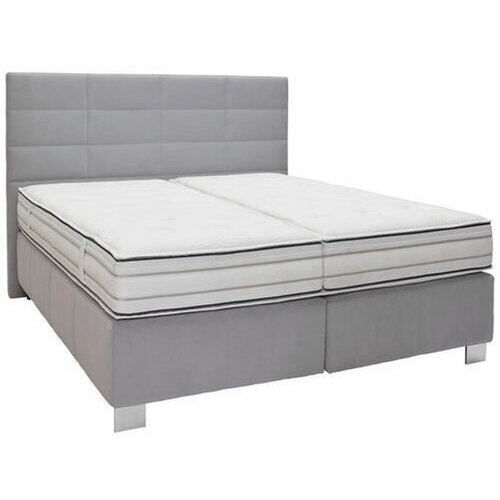 Dieter Knoll POSTELJA BOXSPRING 180 cm x 200 cm , tekstil svetlo siva Cene