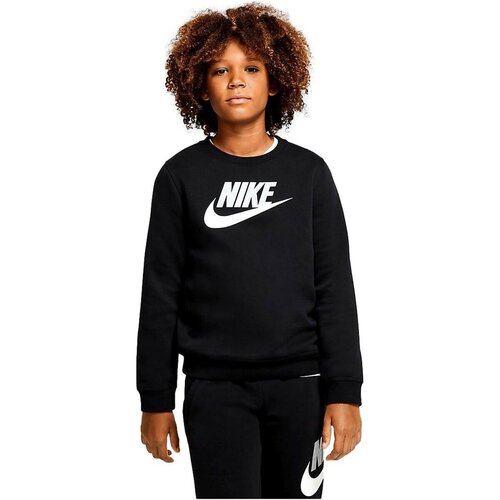Nike Puloverji SUDADERA NEGRA JUNIOR CLUB CV9297 Črna Slike