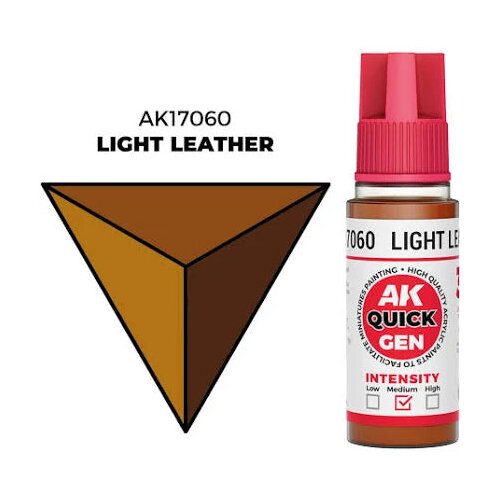 AK Interactive Light Leather 18ml - Quick Gen Speed Paint AK17060 Cene