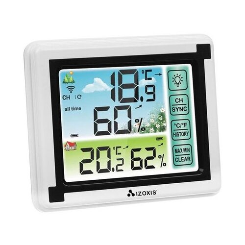 Bežična meteorolo&scaron;ka stanica s vanjskim senzorom &ndash; temperatura i vlaga, LCD ekran Cene