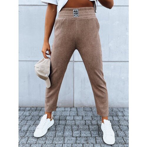 DStreet Spodnie dresowe damskie PARROT khaki Cene