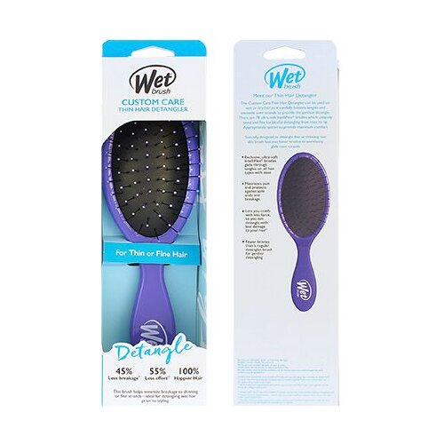 Wet Brush Custom care thin hair Detangler purple četka za kosu za nježnu kosu Purple 1 kom Cijene