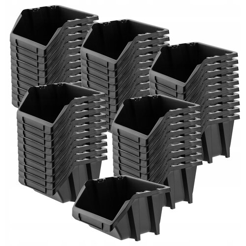 KADAX Delavni&scaron;ki pladnji Skladi&scaron;čni zabojniki Komplet 50 pladnjev Pladenj 118x98 mm, (5000355605) Cene
