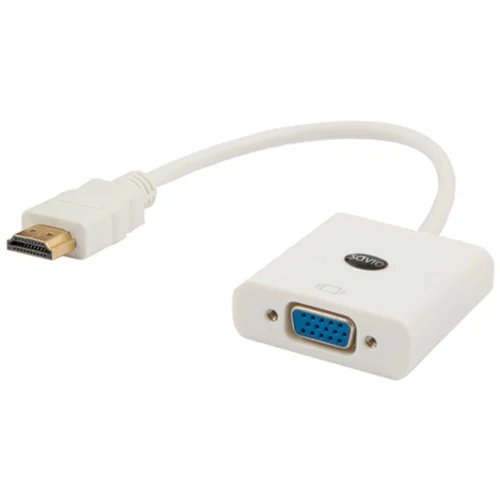 Savio Adapter HDMI v VGA 1920x1200 60Hz