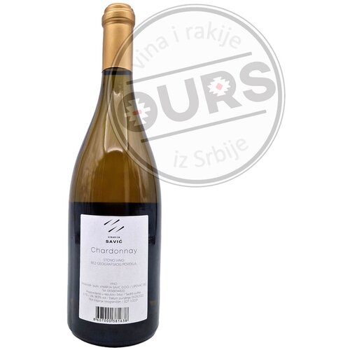 Savic Chardonnay 0,75L Slike
