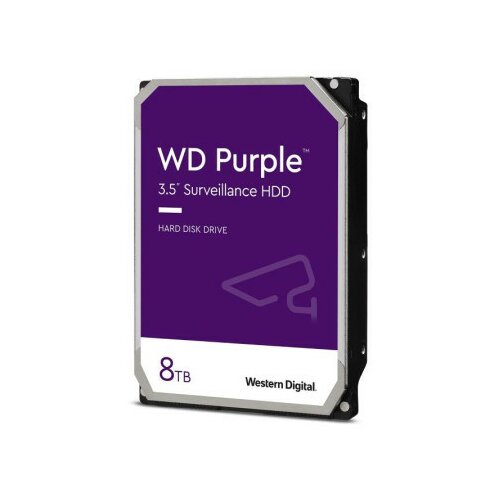 Wd 8TB 3.5" SATA III 256MB IntelliPower 85PURZ Purple hard disk Cene