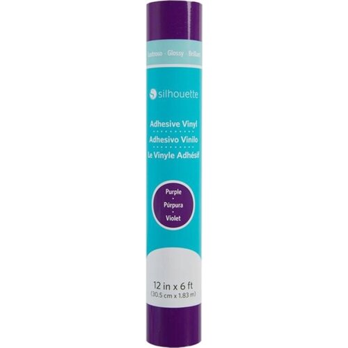 Glossy Permanent Vinyl - 30,5 cm x 1,8 m - Purple Slike