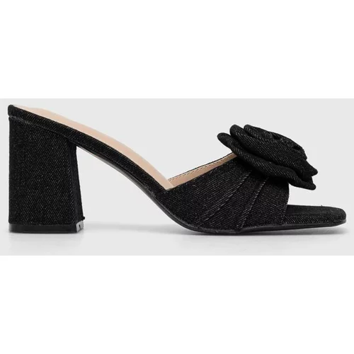 Answear Lab Natikače za žene, boja: crna, s debelom potpeticom