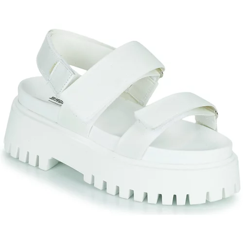 Bronx Groovy-sandal Bijela