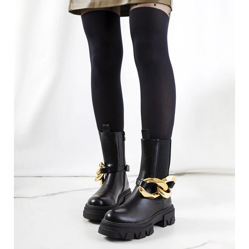 Gemre Black ankle boots Croydon Slike