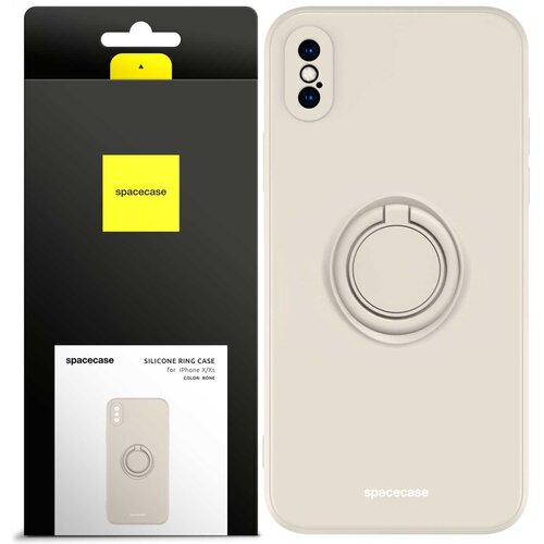 Spacecase SILIKONSKI OVITEK RING ZA IPHONE X XS ZAŠČITNI OVITEK BONE, (21962595) Cene
